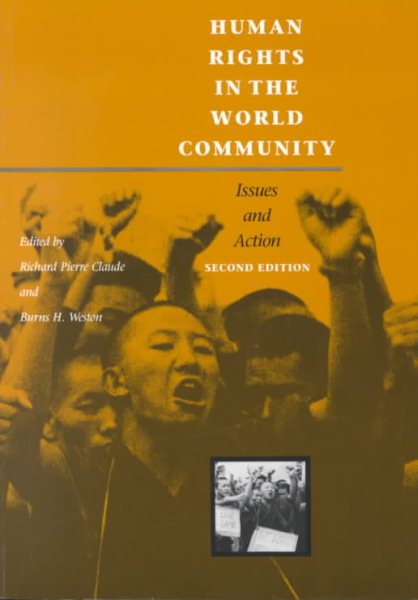 Human Rights in the World Community: Issues and Action cover