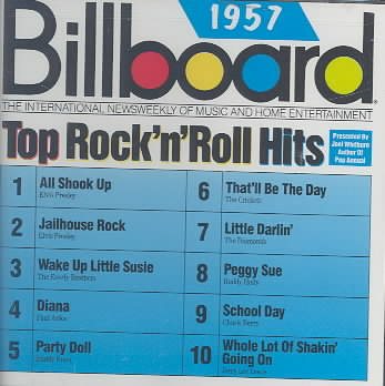 Billboard Top Rock'n'Roll Hits: 1957 cover