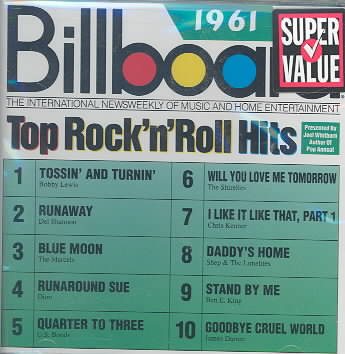 Billboard Top Hits: 1961 cover