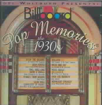 Billboard Pop Memories: The 1930s cover