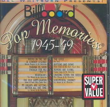 Billboard Pop Memories: 1945-1949 cover