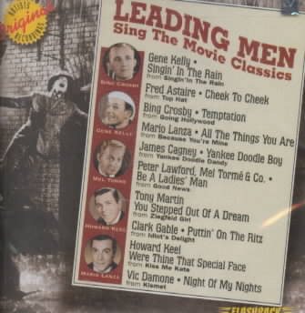 Leading Men Sing The Movie Classics cover