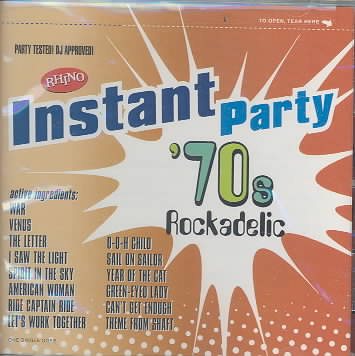 Instant Party: 70's Rockadelic cover