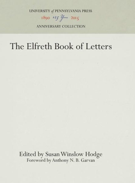 The Elfreth Book of Letters cover