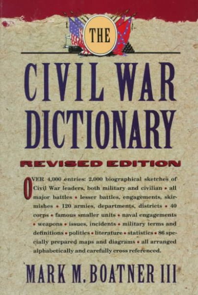Civil War Dictionary cover