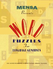 Mensa Presents Word Puzzles for Language Geniuses cover
