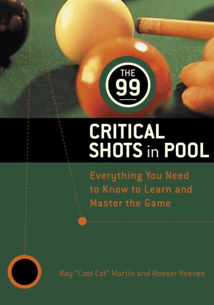 The 99 Critical Shots in Pool: Everything You Need to Know to Learn and Master the Game (Other) cover