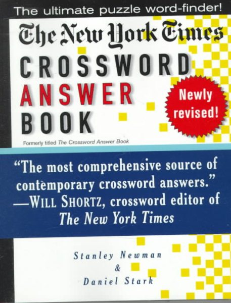 The New York Times Crossword Answer Book (NY Times) cover