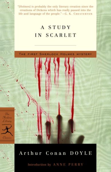 A Study in Scarlet (Modern Library Classics) cover