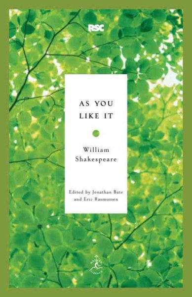 As You Like It (Modern Library Classics) cover