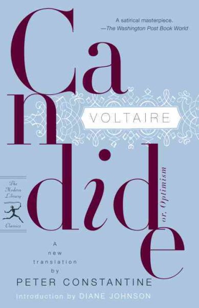 Candide: or, Optimism (Modern Library Classics) cover