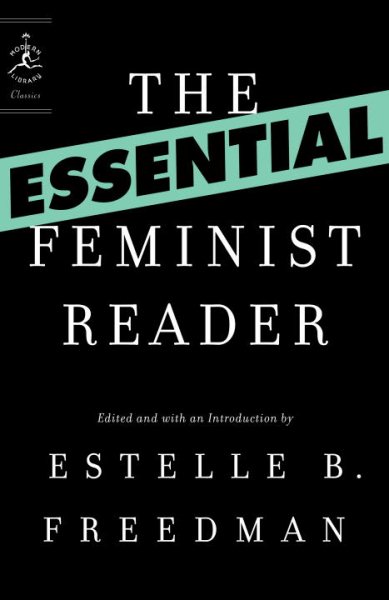 The Essential Feminist Reader (Modern Library Classics) cover