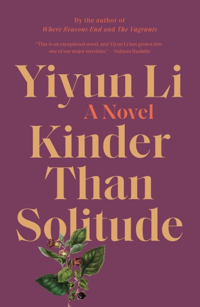 Kinder Than Solitude: A Novel cover