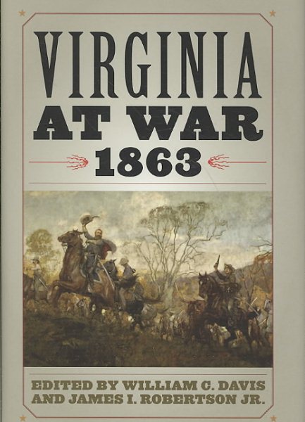 Virginia at War, 1863 cover