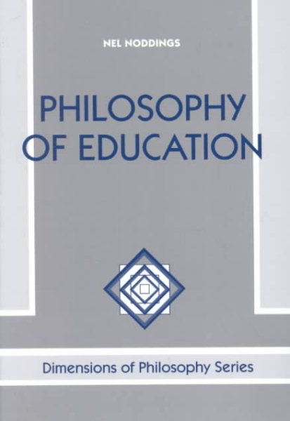 Philosophy Of Education (Dimensions of Philosophy Series) cover