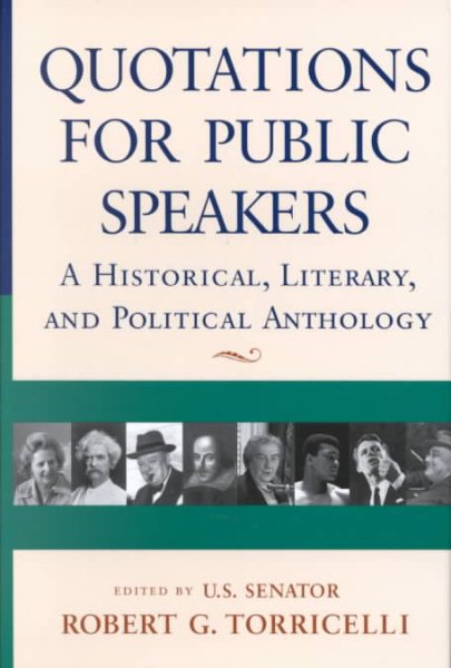 Quotations For Public Speakers cover