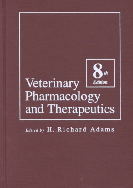 Veterinary Pharmacology and Therapeutics cover