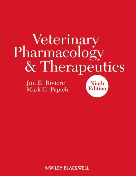 Veterinary Pharmacology and Therapeutics cover