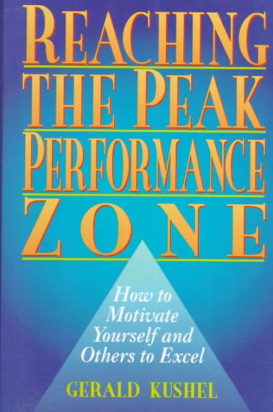 Reaching The Peak Performance Zone cover