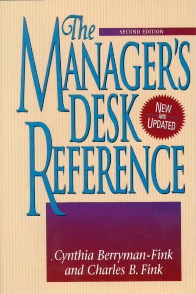 The Manager's Desk Reference cover