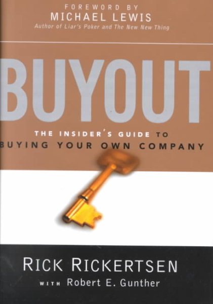 Buyout: The Insider's Guide to Buying Your Own Company cover