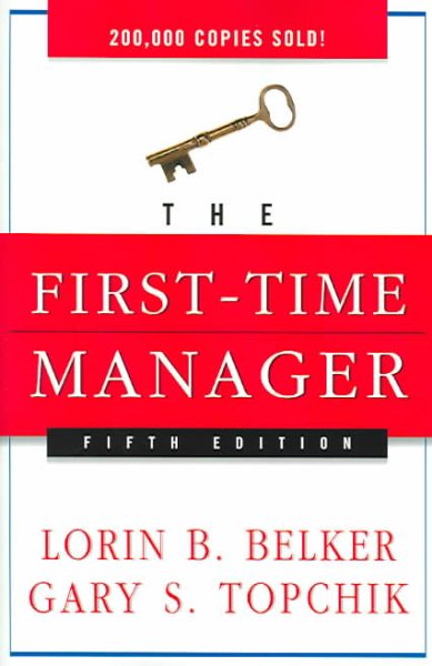 The First-Time Manager cover