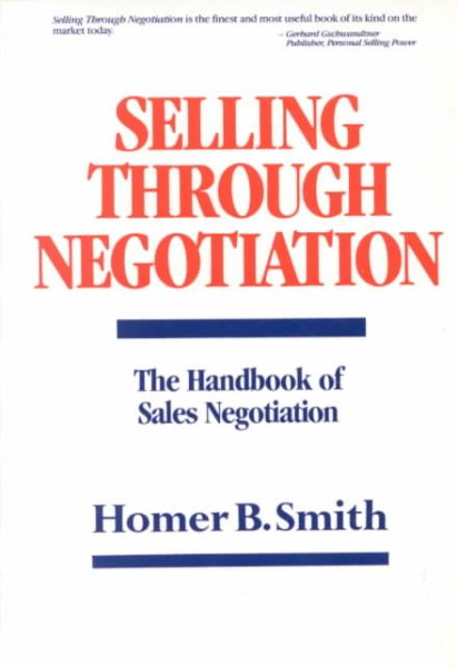Selling Through Negotiation the Handbook cover