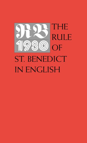 RB 1980: The Rule of St. Benedict in English cover