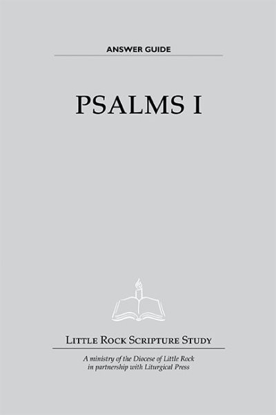 Psalms I Answer Guide cover