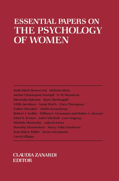 Essential Papers on the Psychology of Women (Essential Papers on Psychoanalysis, 7) cover