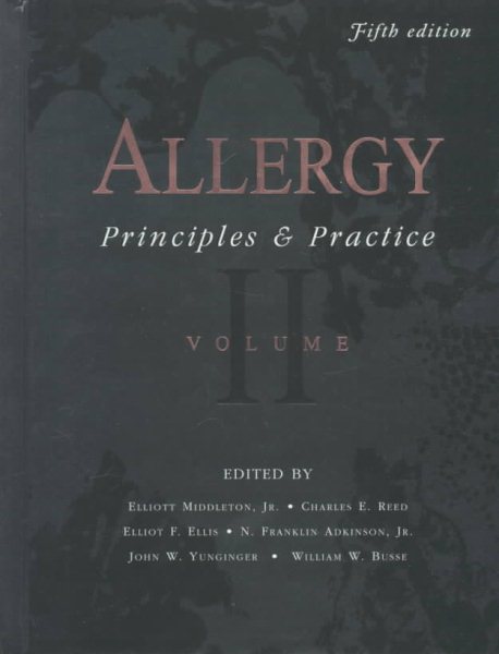 Allergy: Principles & Practice, 2-Volume Set cover