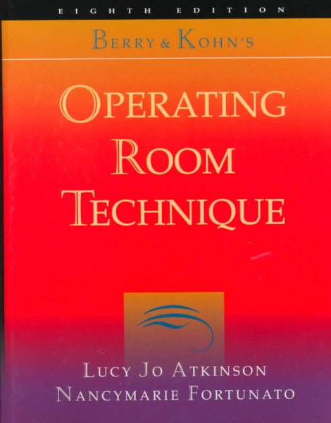 Berry & Kohn's Operating Room Technique cover