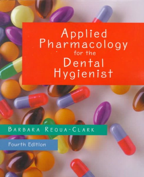 Applied Pharmacology for the Dental Hygienist cover