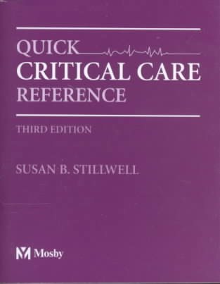 Quick Critical Care Reference cover