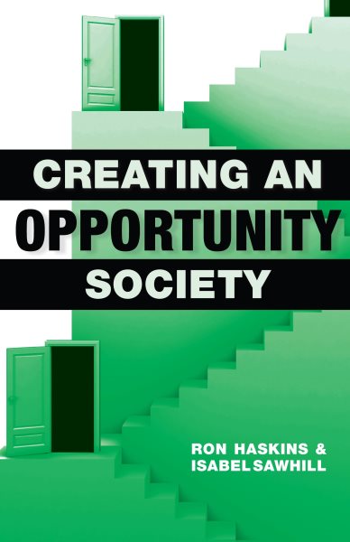 Creating an Opportunity Society cover