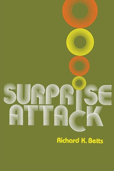 Surprise Attack: Lessons for Defense Planning cover