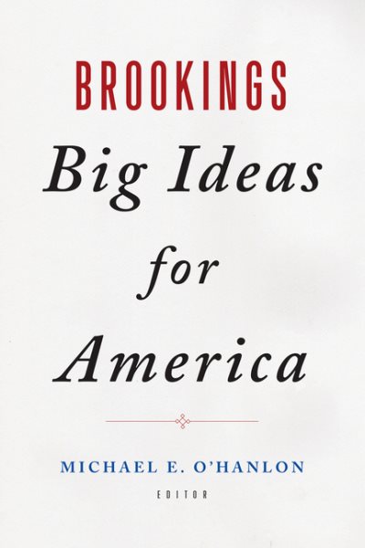 Brookings Big Ideas for America cover