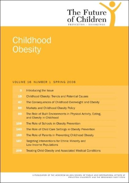 The Future of Children, Spring 2006: Childhood Obesity cover