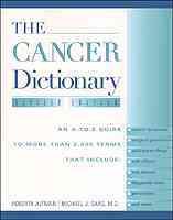The Cancer Dictionary cover