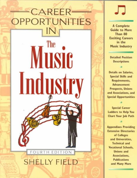 Career Opportunities in the Music Industry cover