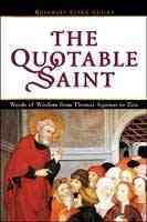 The Quotable Saint cover