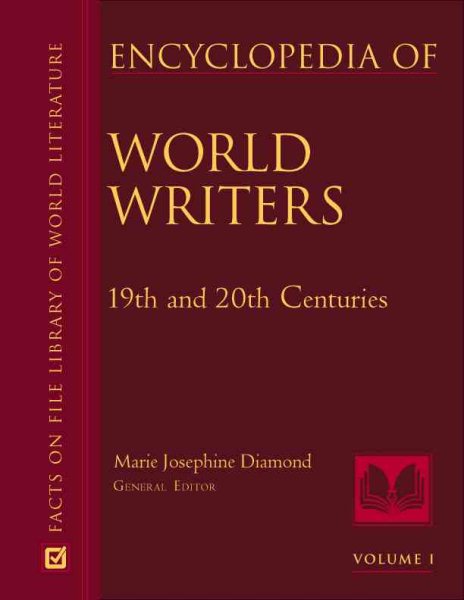 Encyclopedia of World Writers 19th and 20Th-Centuries (Facts on File Library of World Literature) cover