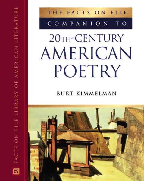 The Facts On File Companion To 20th Century American Poetry (Companion to Literature Series) cover