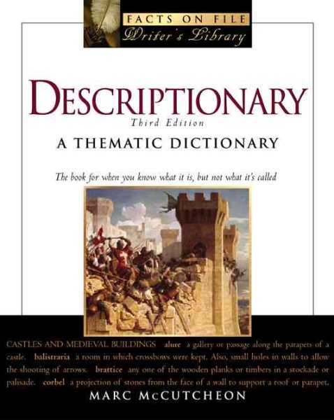 Descriptionary: A Thematic Dictionary cover