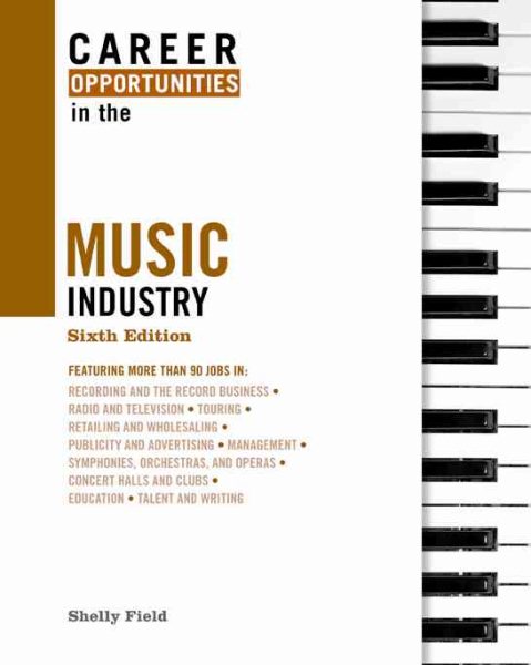 Career Opportunities in the Music Industry (Career Opportunities (Hardcover)) cover