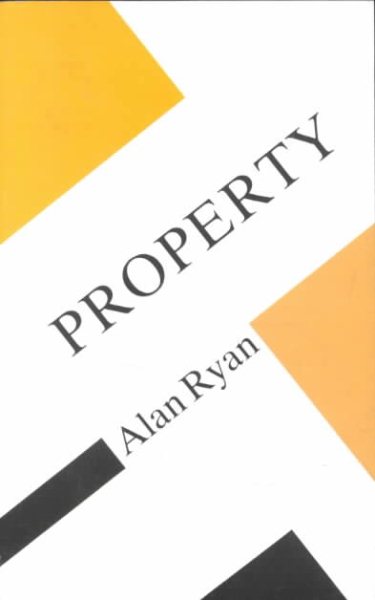 Property (Concepts Social Thought) cover