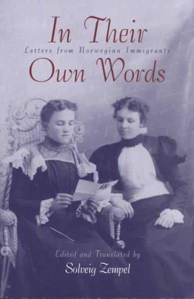 In Their Own Words: Letters from Norwegian Immigrants cover