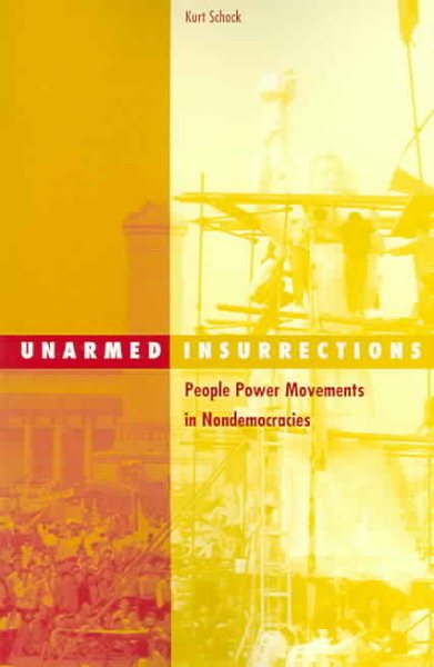 Unarmed Insurrections: People Power Movements In Nondemocracies (Social Movements, Protest and Contention) cover