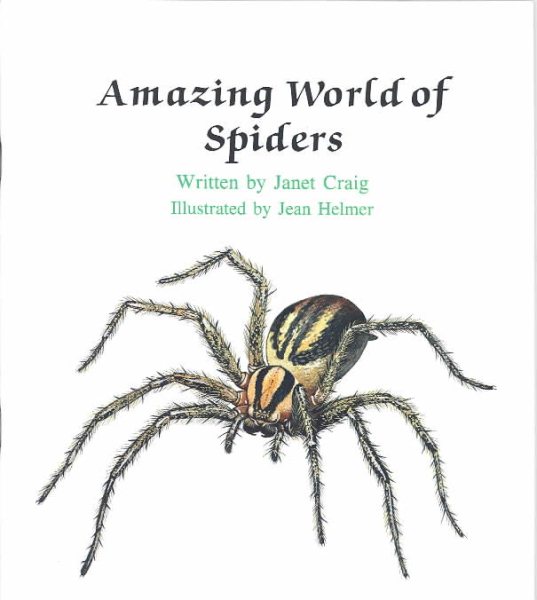 Amazing World of Spiders (Learn-About Books) cover