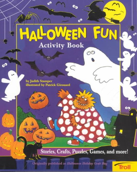 Halloween Fun Activity Book (Holiday Fun Activity Books) cover